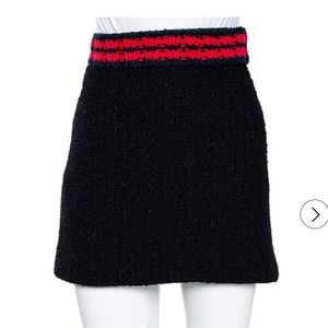 GUCCI Womens Tweed Skirt